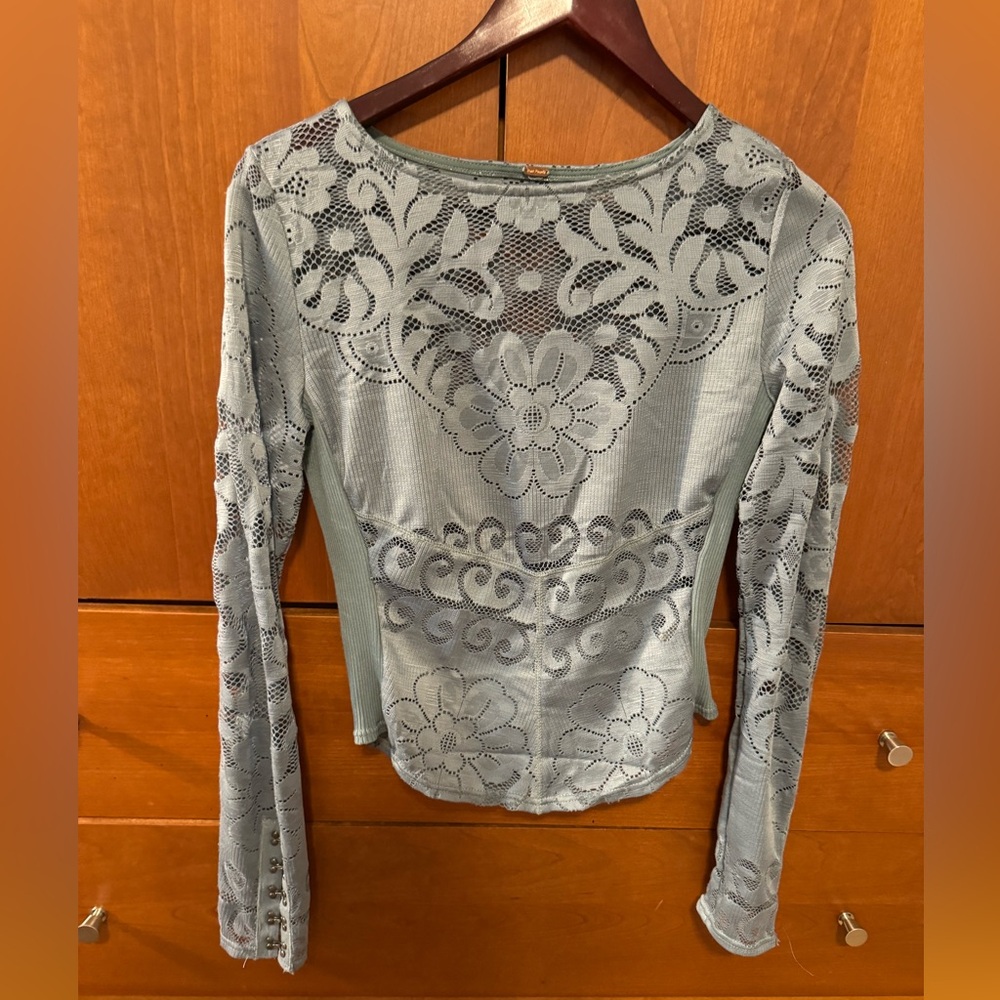Free People lace top